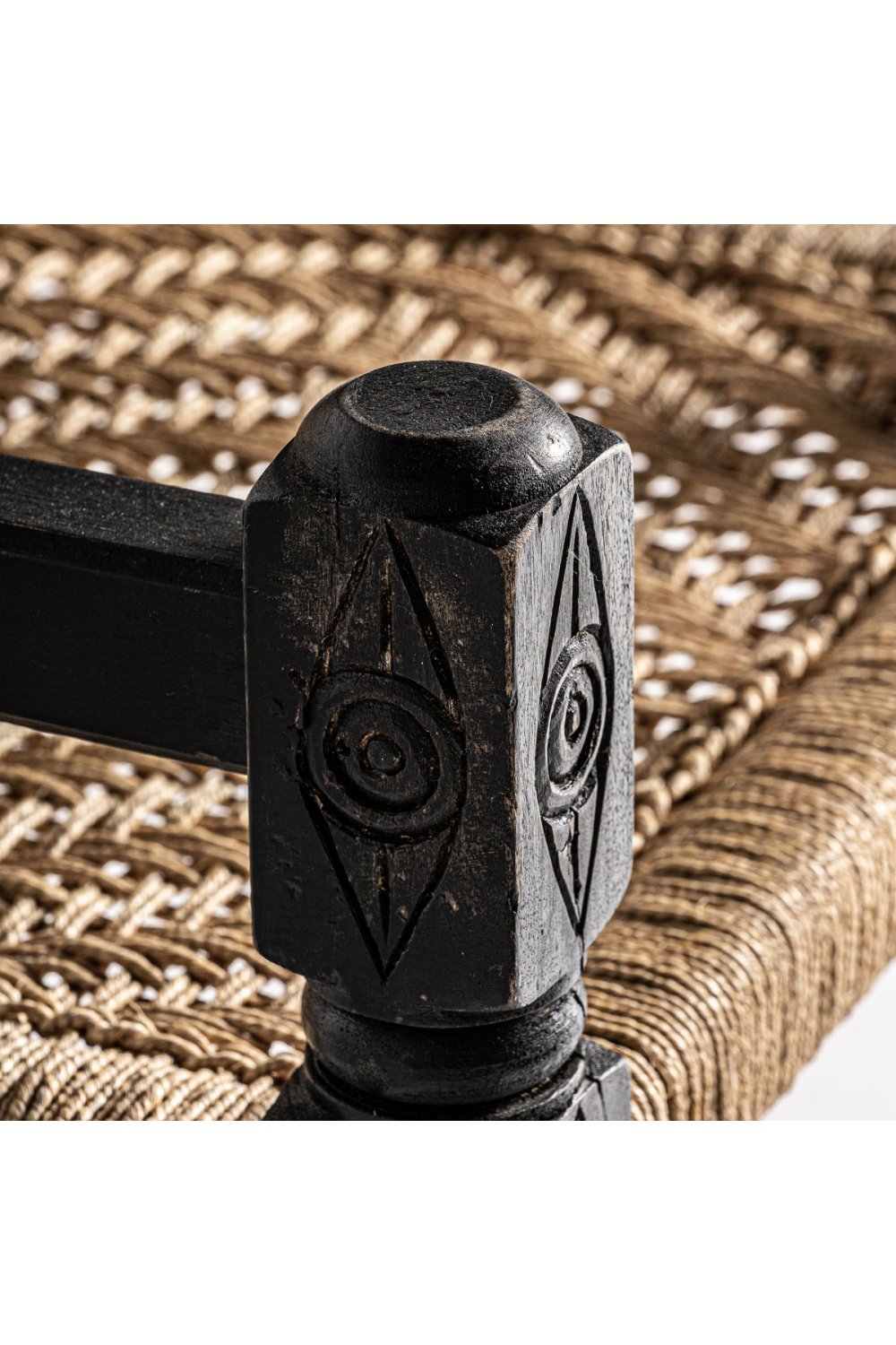 Brown Rope Accent Armchair | Vical Home Backlyn | Oroa.com