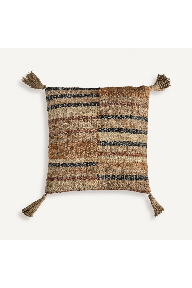 Jute Tassel Cushion | Vical Home Nairn | Oroa.com