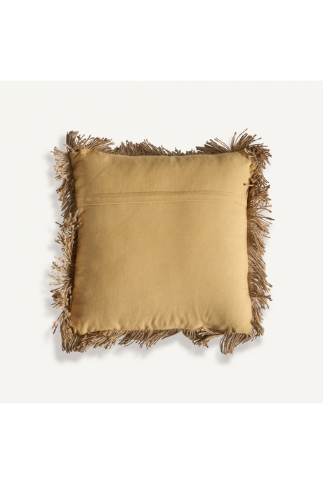 Fringed Jute Kilim Cushion | Vical Home Keith | Oroa.com