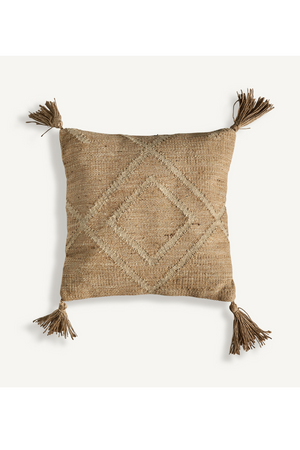 Jute Tassel Cushion | Vical Home Elgin | Oroa.com