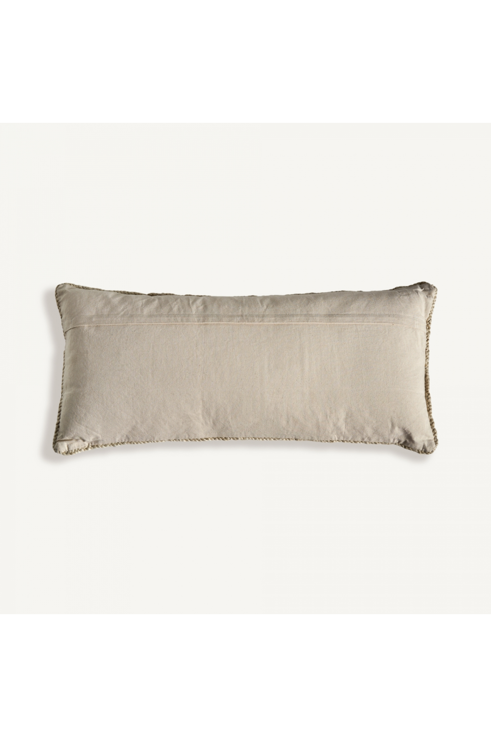 Brown Jute Rectangular Cushion | Vical Home Elgen | Oroatrade.com