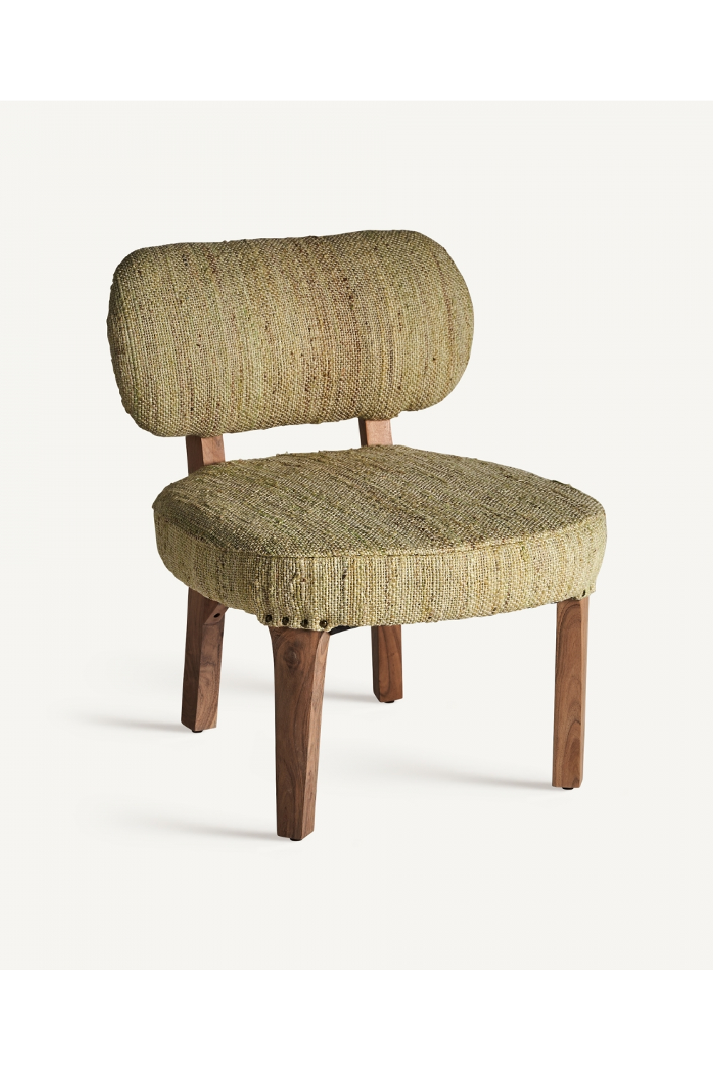 Jute Vintage Style Accent Chair | Vical Home Huntly | Oroa.com