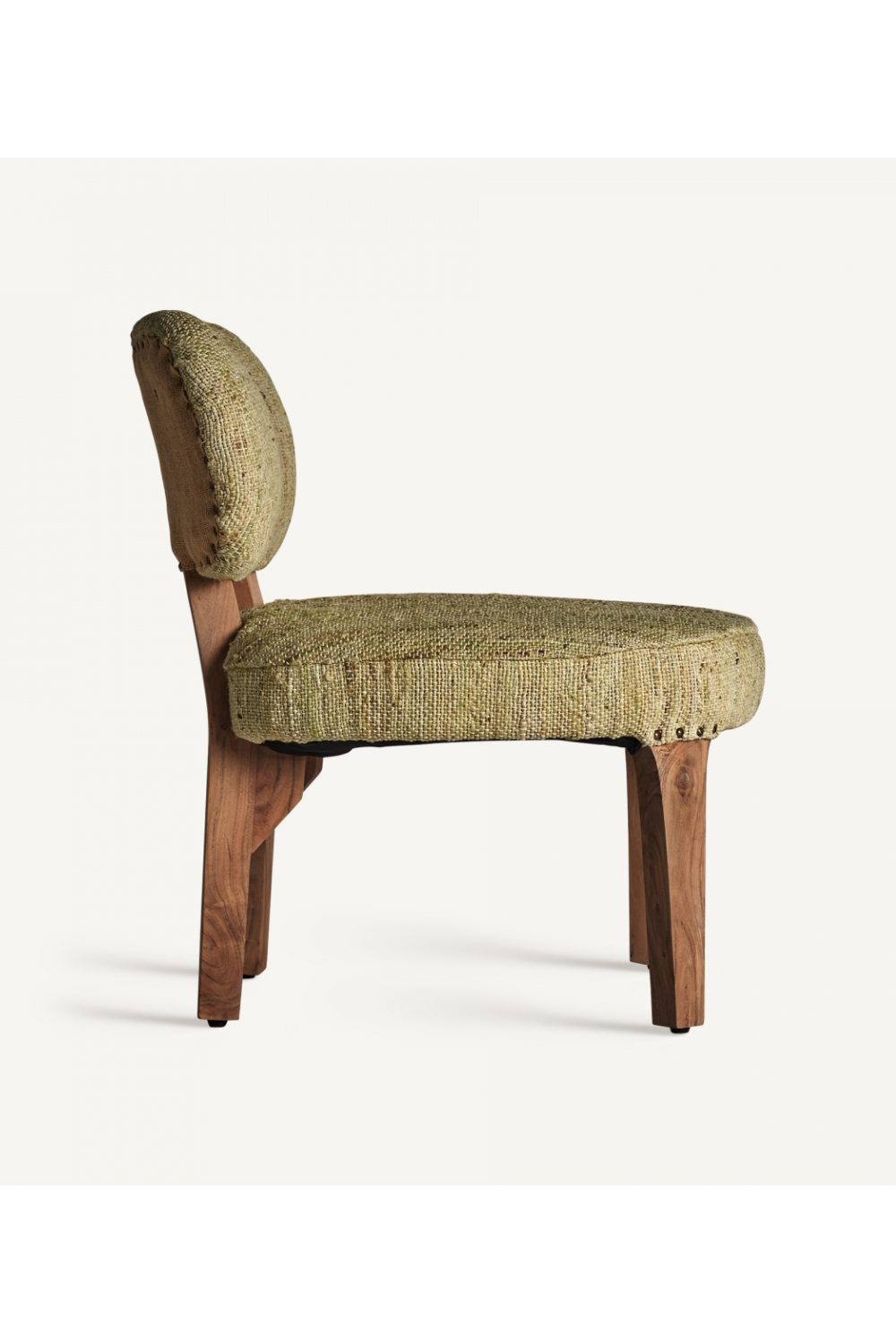 Jute Vintage Style Accent Chair | Vical Home Huntly | Oroa.com