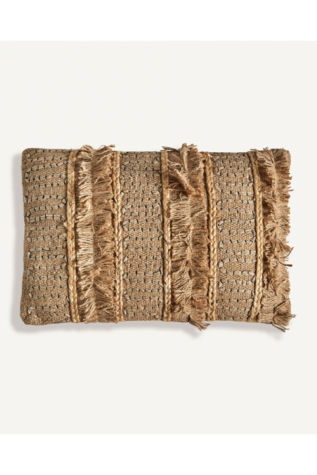   Woven Jute Pillow | Oroa.com