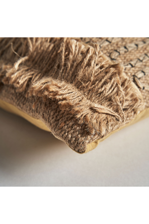   Woven Jute Pillow | Oroa.com