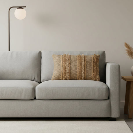   Woven Jute Pillow | Oroa.com