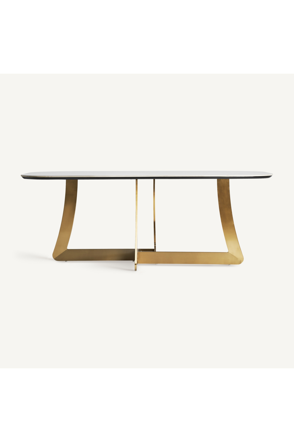 Gold Base Dining Table | Vical Home Jussey | Oroa.com