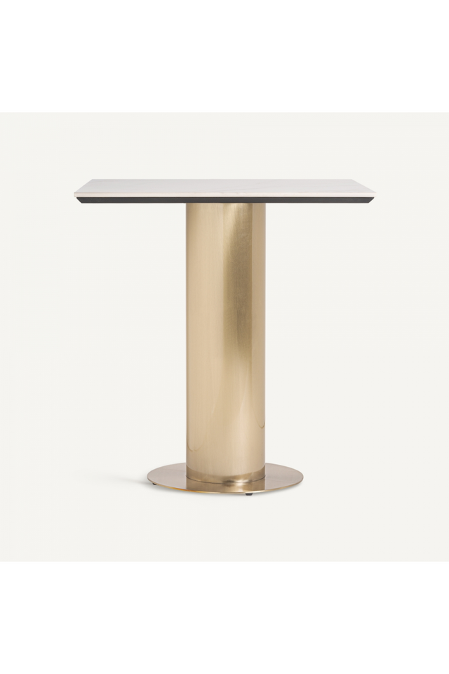 Square White Porcelain Bar Table | Vical Home Naustdal | Oroa.com