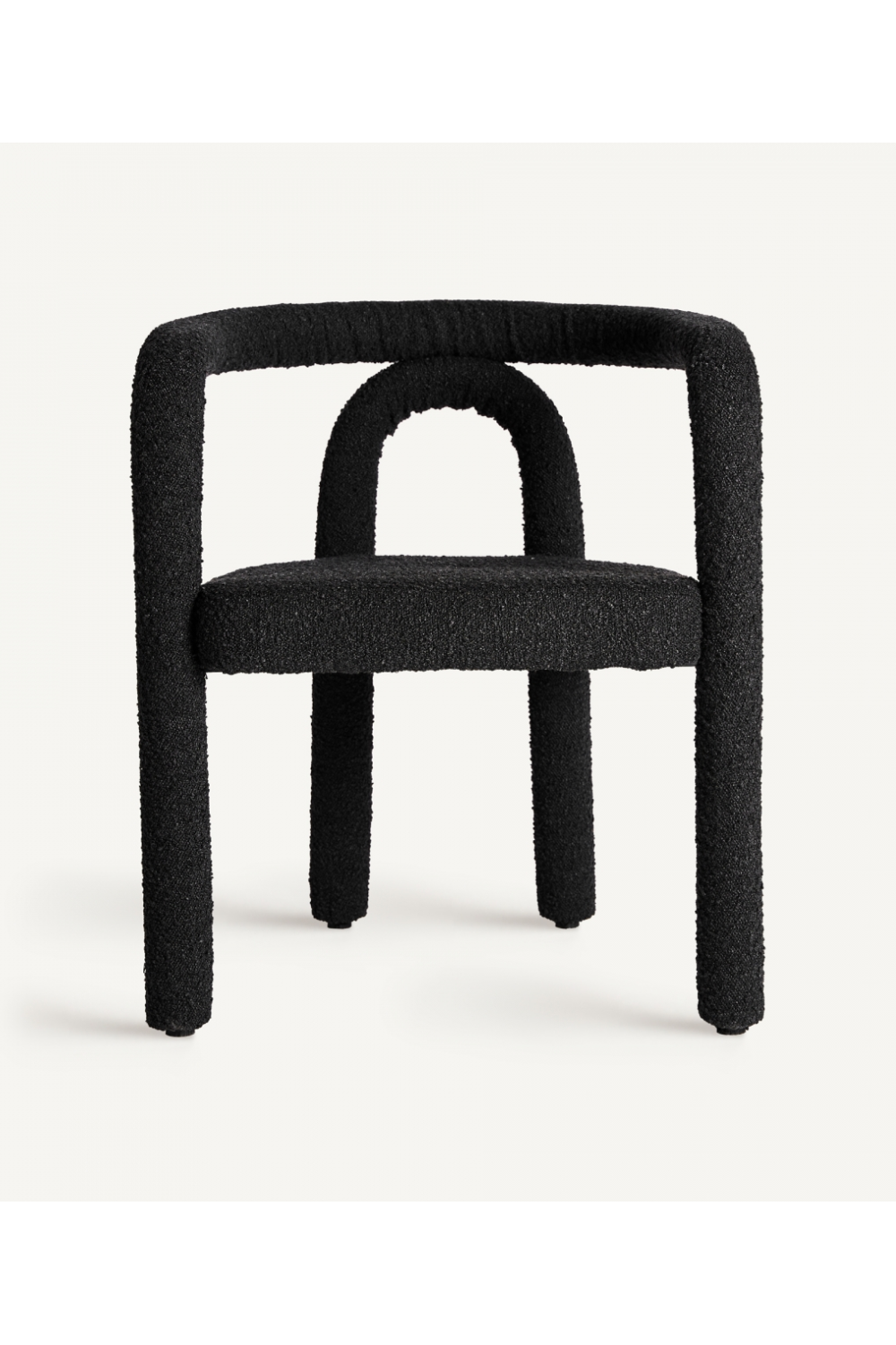 Black Upholstered Accent Chair | Vical Home Valbella | Oroa.com