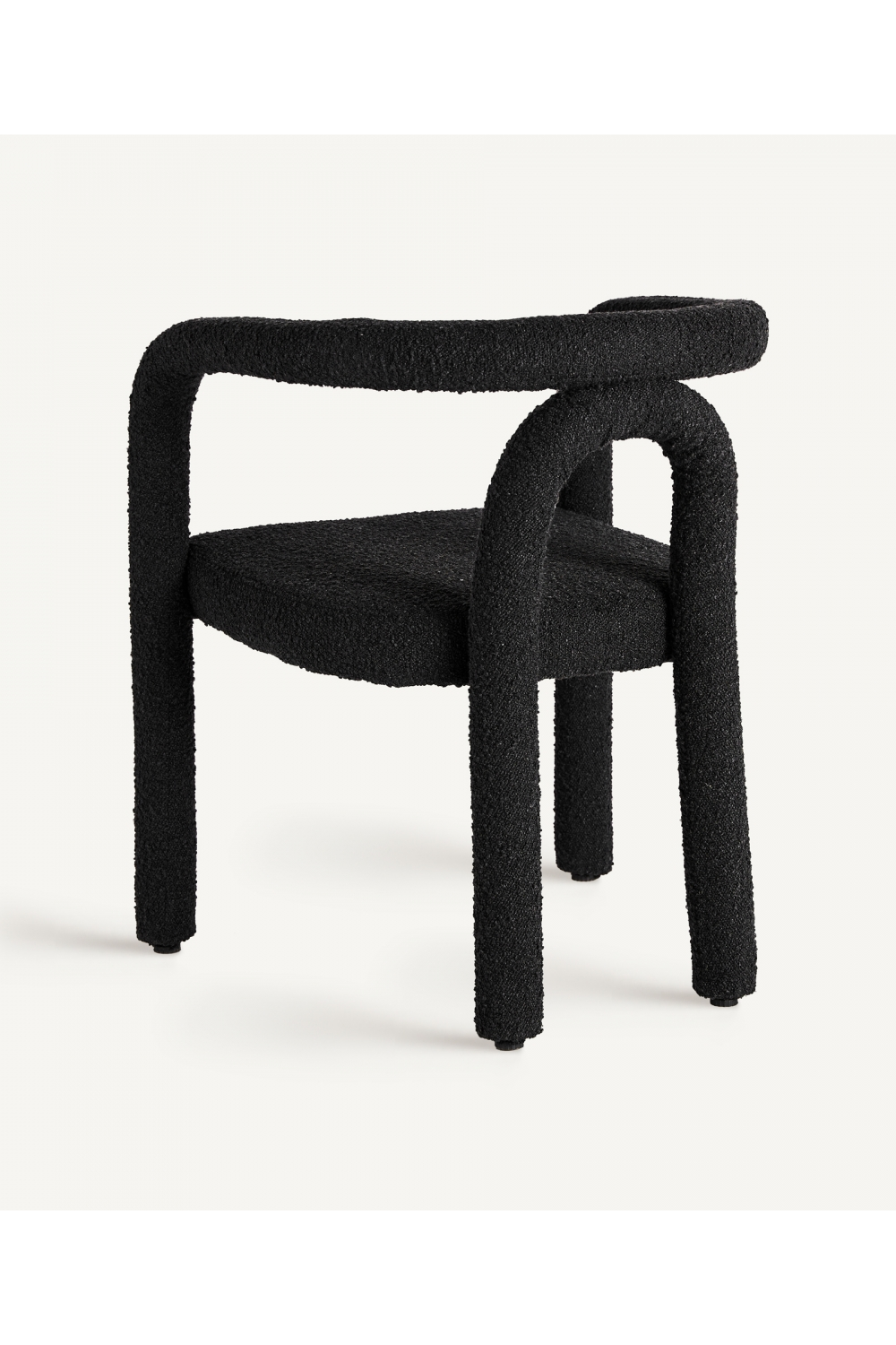 Black Upholstered Accent Chair | Vical Home Valbella | Oroa.com