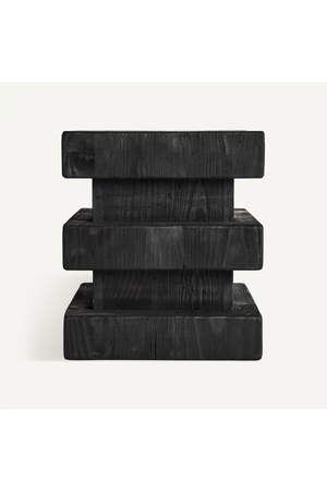 Black Pine Stool | Vical Home Vievy | Oroa.com