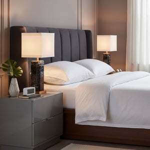 Black Marble Table Lamp | Vical Home | Oroa.com