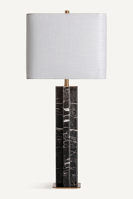 Black Marble Base Table Lamp | Vical Home | Oroa.com