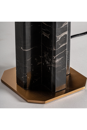   Black Marble Base Table Lamp | Oroa.com