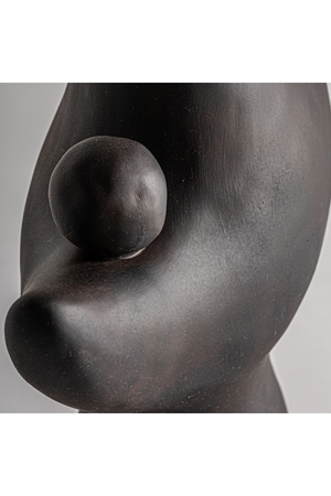 Black Ceramic Abstract Decor Figure | Vical Home Nohae | Oroa.com
