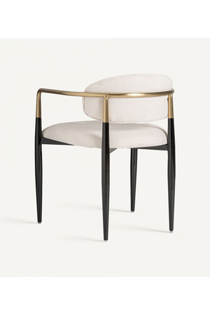   Steel Framed Modern Accent Chair | Oroa.com