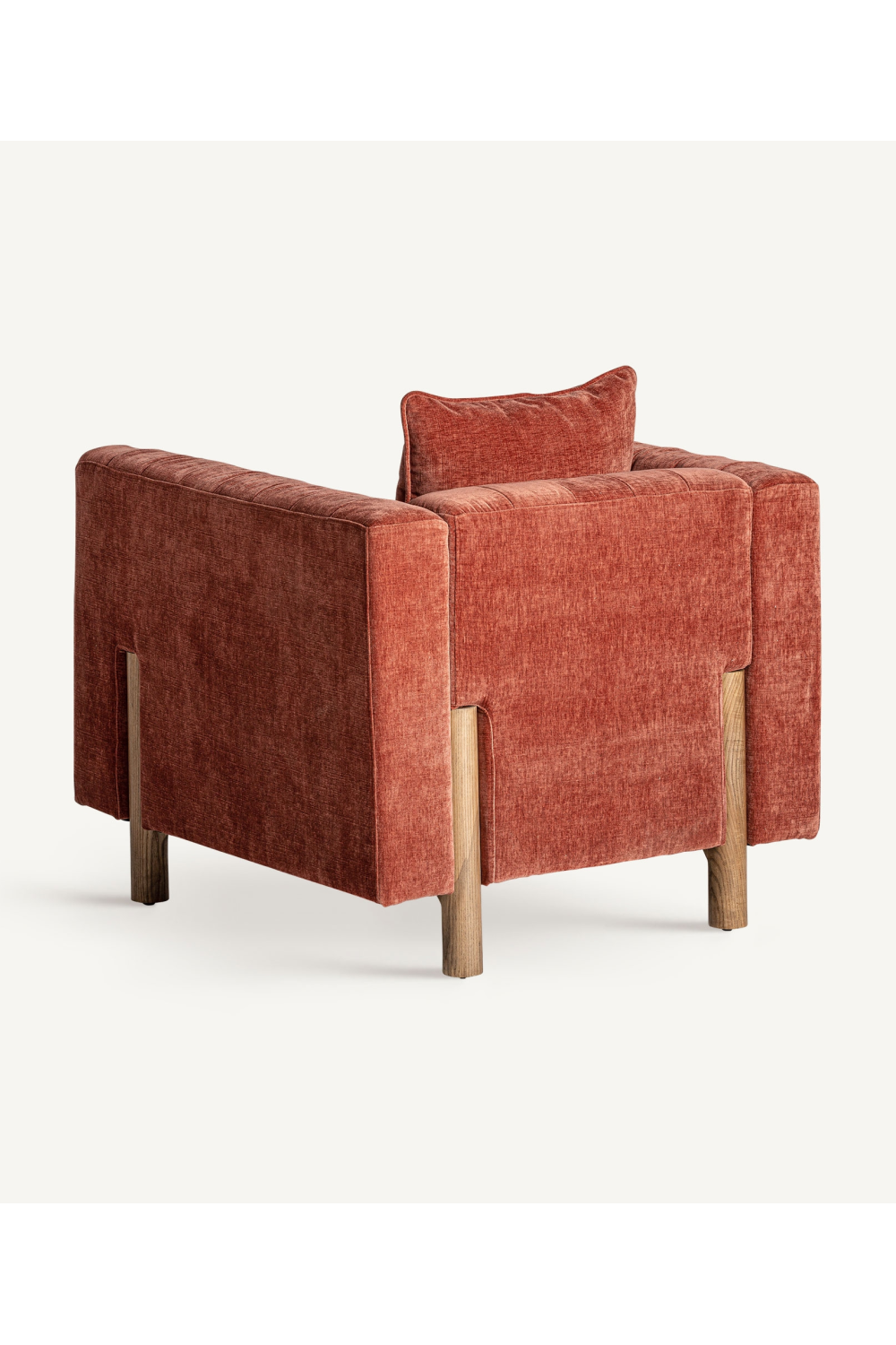 Burgundy Tufted Armchair | Vical Home Carlton | Oroa.com