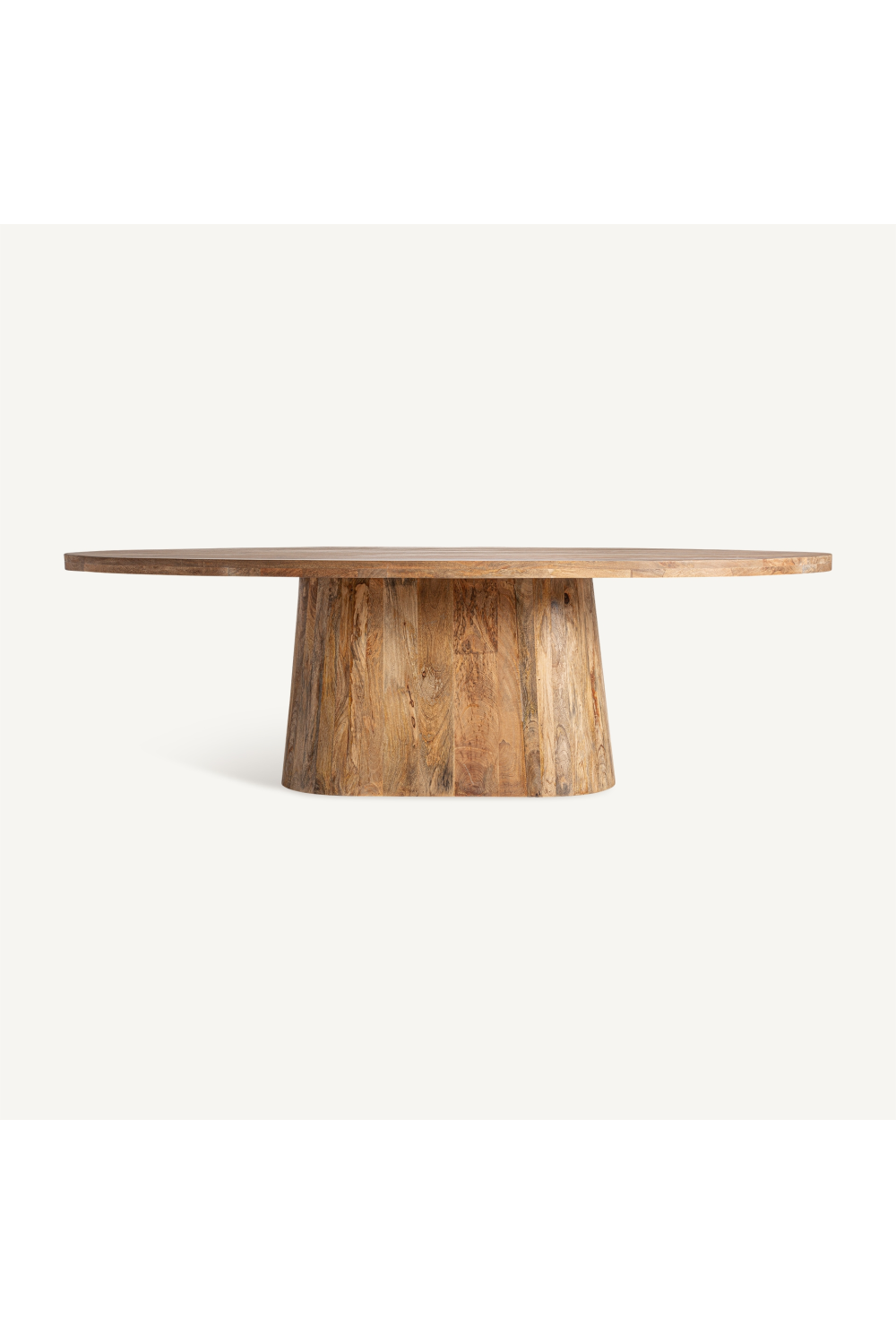 Mango Wood Oval Dining Table | Vical Home Mersch | Oroa.com