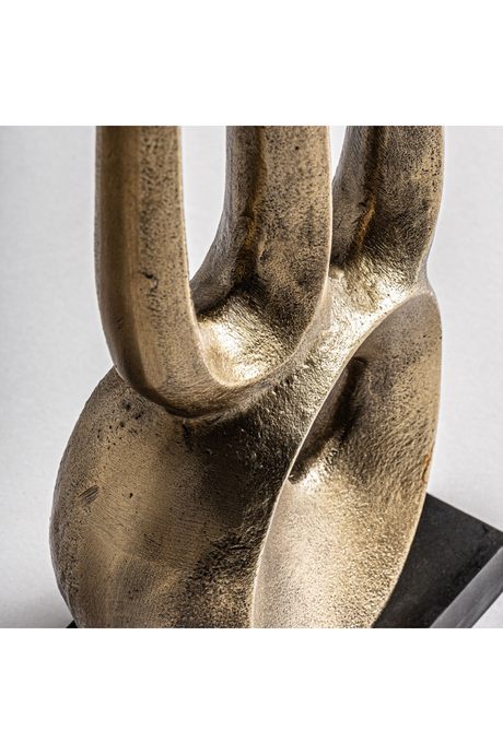 Gold Aluminum Vase | Vical Home Davet | Oroa.com