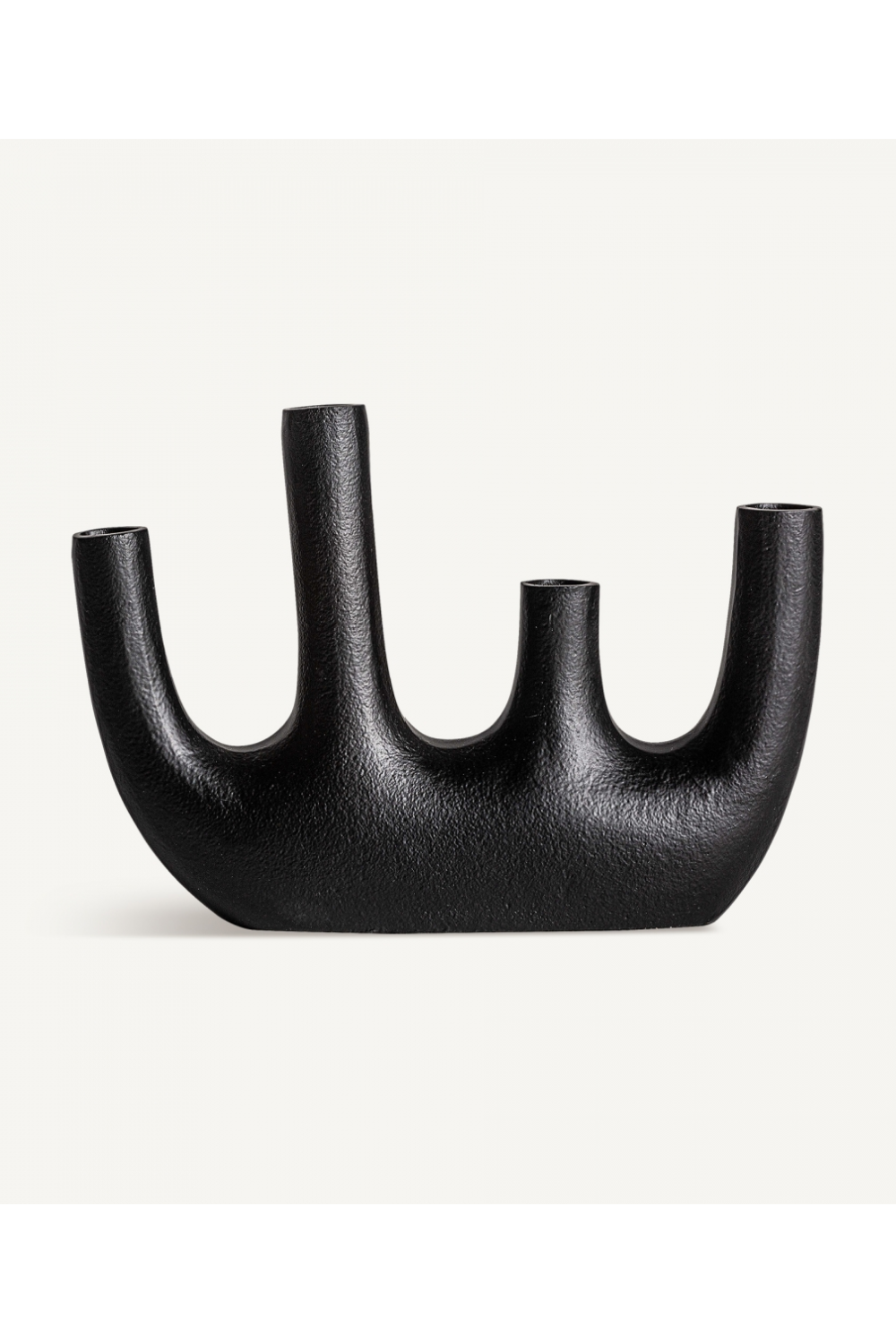 Black Aluminum Vase S | Vical Home Davet | Oroa.com