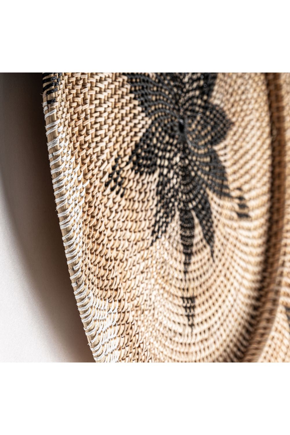 Floral Rattan Decorative Plate | Vical Home | Oroa.com