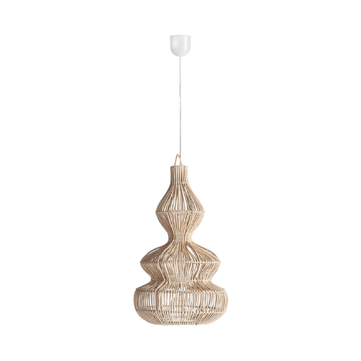   Modern European furniture - Wavy Rattan Pendant Light - www.oroa.com | Oroa.com