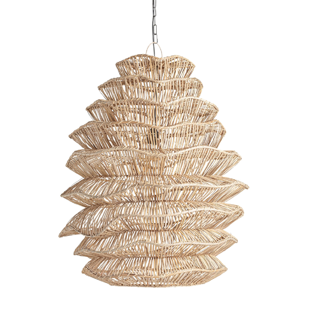 Rattan Layered Pendant Light | Vical Home