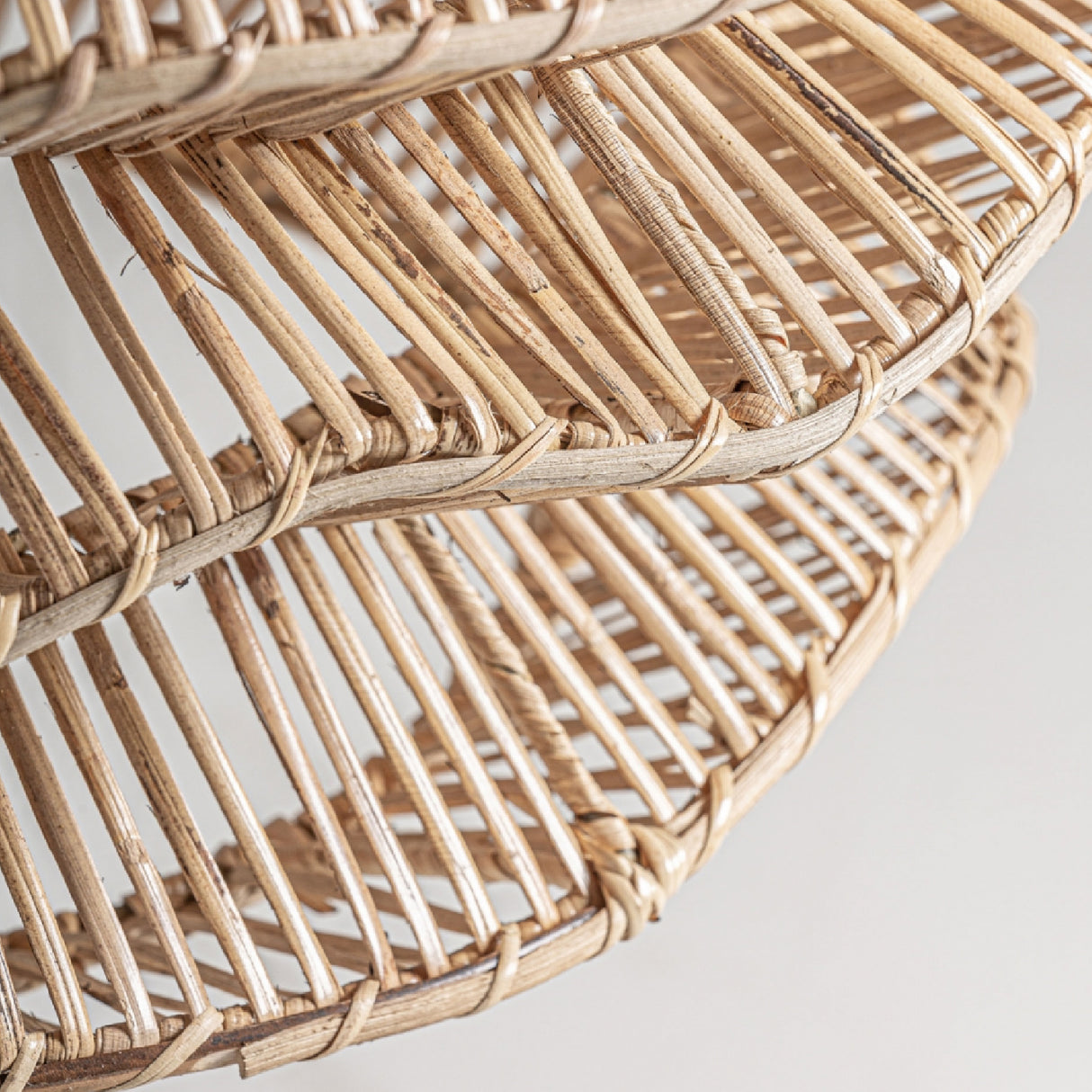 Rattan Layered Pendant Light | Vical Home