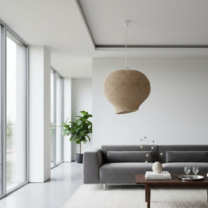 Palm Wood Hanging Lamp | Vical Home Igotz | Oroa.com