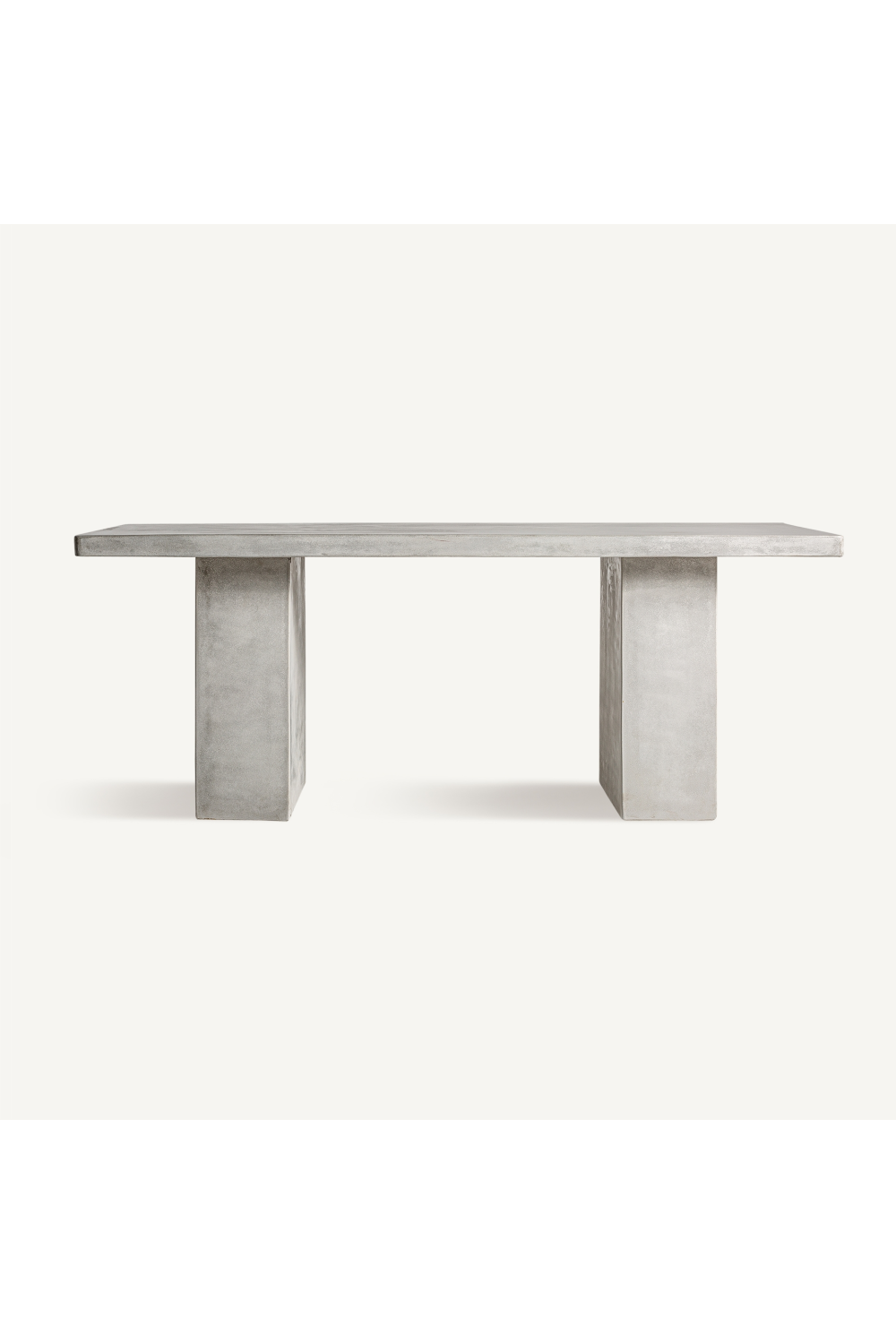 Off-White Cement Dining Table | Vical Home Vytina | Oroa.com