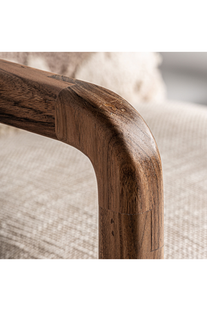 Mango Wood Framed Armchair | Vical Home Greensburg | Oroa.com