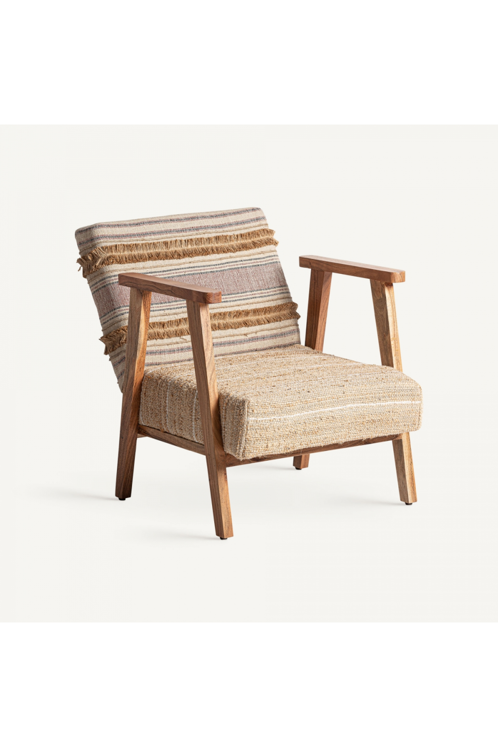 Hemp Boho Style Armchair | Vical Home Quincy | Oroa.com