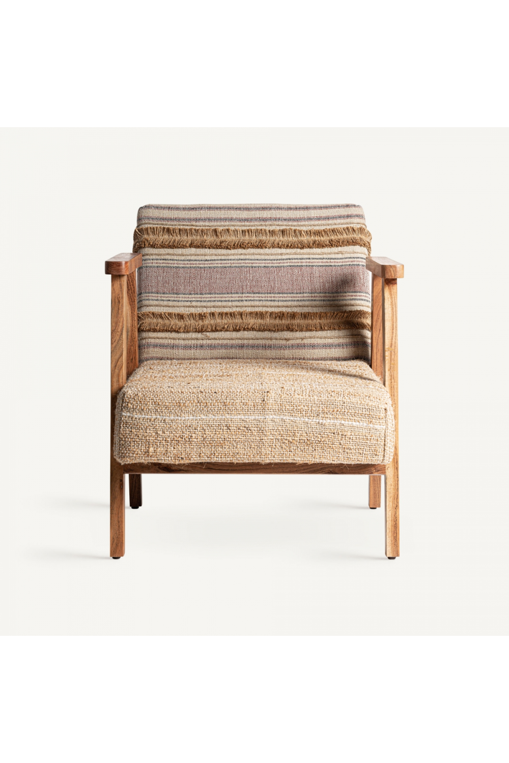 Hemp Boho Style Armchair | Vical Home Quincy | Oroa.com