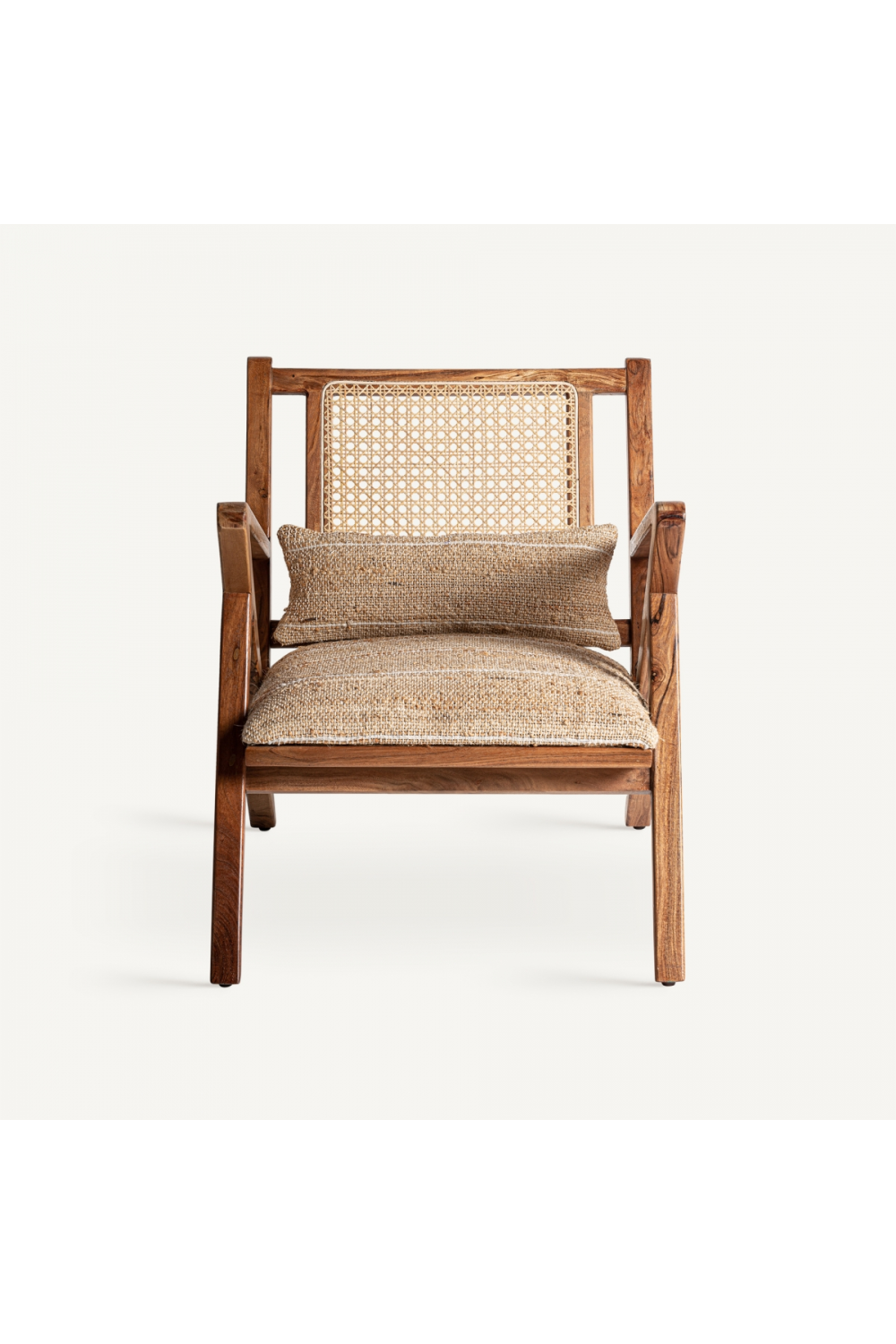 Jute Padded Seat Armchair | Vical Home Hickory | Oroa.com