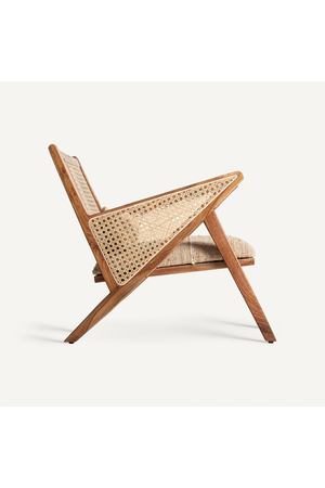 Jute Padded Seat Armchair | Vical Home Hickory | Oroa.com
