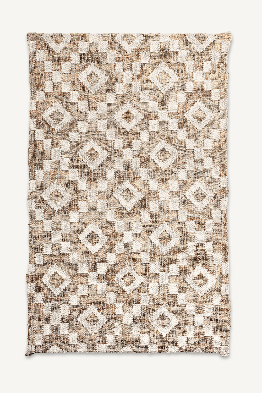 Geometric Pattern Jute Wall Decor | Vical Home Sami | Oroa.com