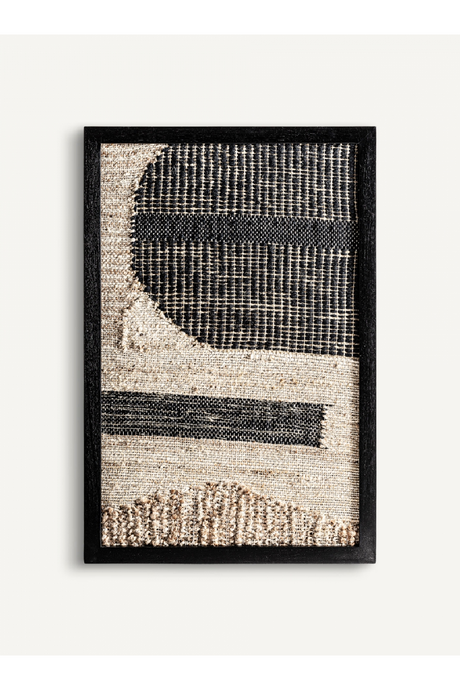 Jute And Cotton Wall Decor | Vical Home Cesc | Oroa.com
