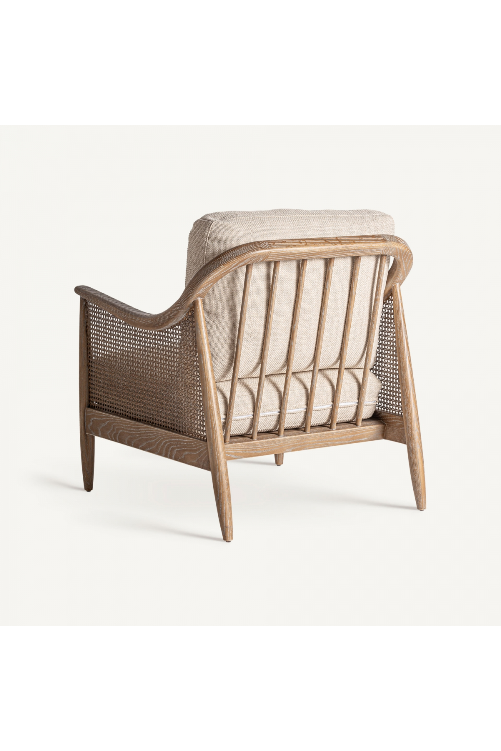 Canework Padded Lounge Armchair | Vical Home Bolzano | Oroa.com
