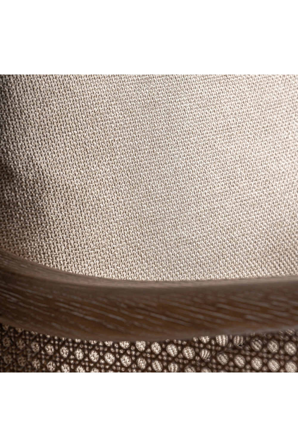 Canework Padded Lounge Armchair | Vical Home Bolzano | Oroa.com