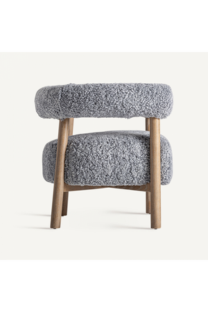 Gray Upholstered Armchair | Vical Home Allitz  | Oroa.com