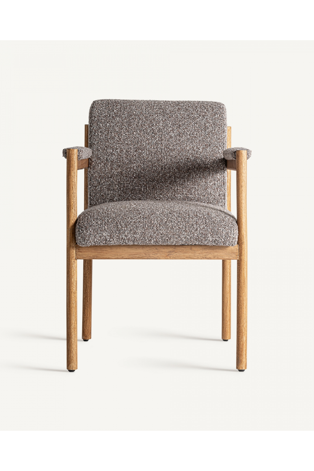 Gray Padded Accent Armchair | Vical Home Bezier | Oroa.com