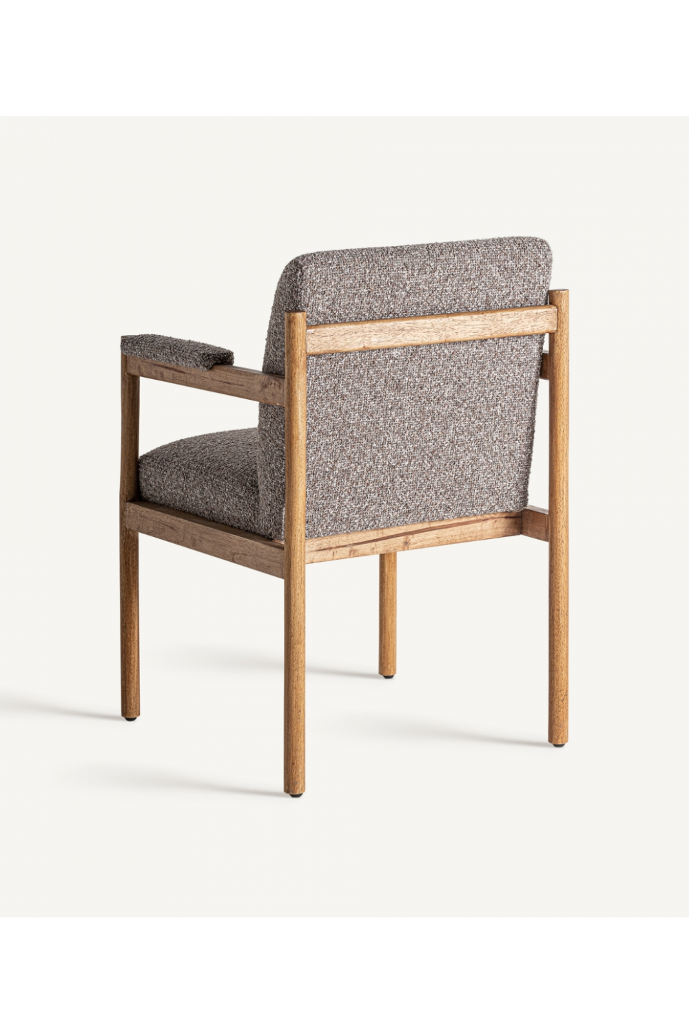 Gray Padded Accent Armchair | Vical Home Bezier | Oroa.com