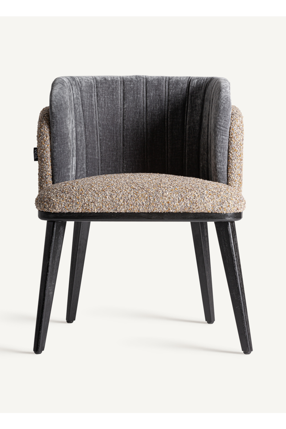 Velvet Backrest Accent Chair | Vical Home Meda | Oroa.com