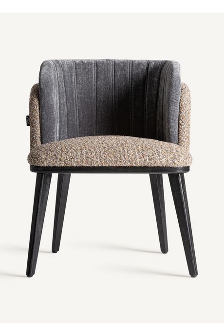 Velvet Backrest Accent Chair | Vical Home Meda | Oroa.com