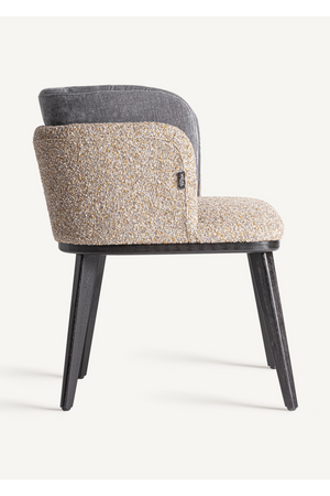 Velvet Backrest Accent Chair | Vical Home Meda | Oroa.com