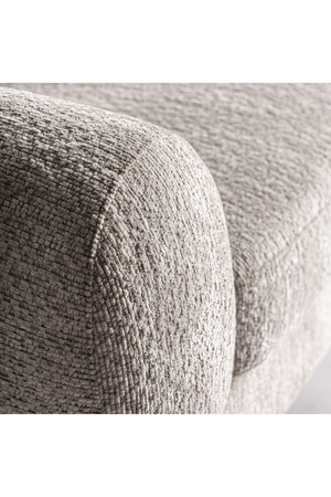 White Velvet Chunky Armchair | Vical Home Elise | Oroa.com