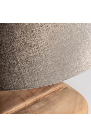 Natural Mango Wood Table Lamp | Vical Home | Oroa.com