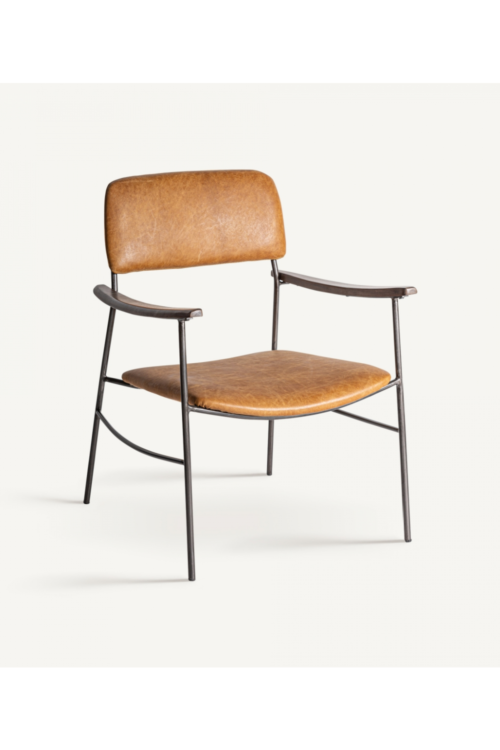 Brown Leather Armchair | Vical Home Waky | Oroa.com