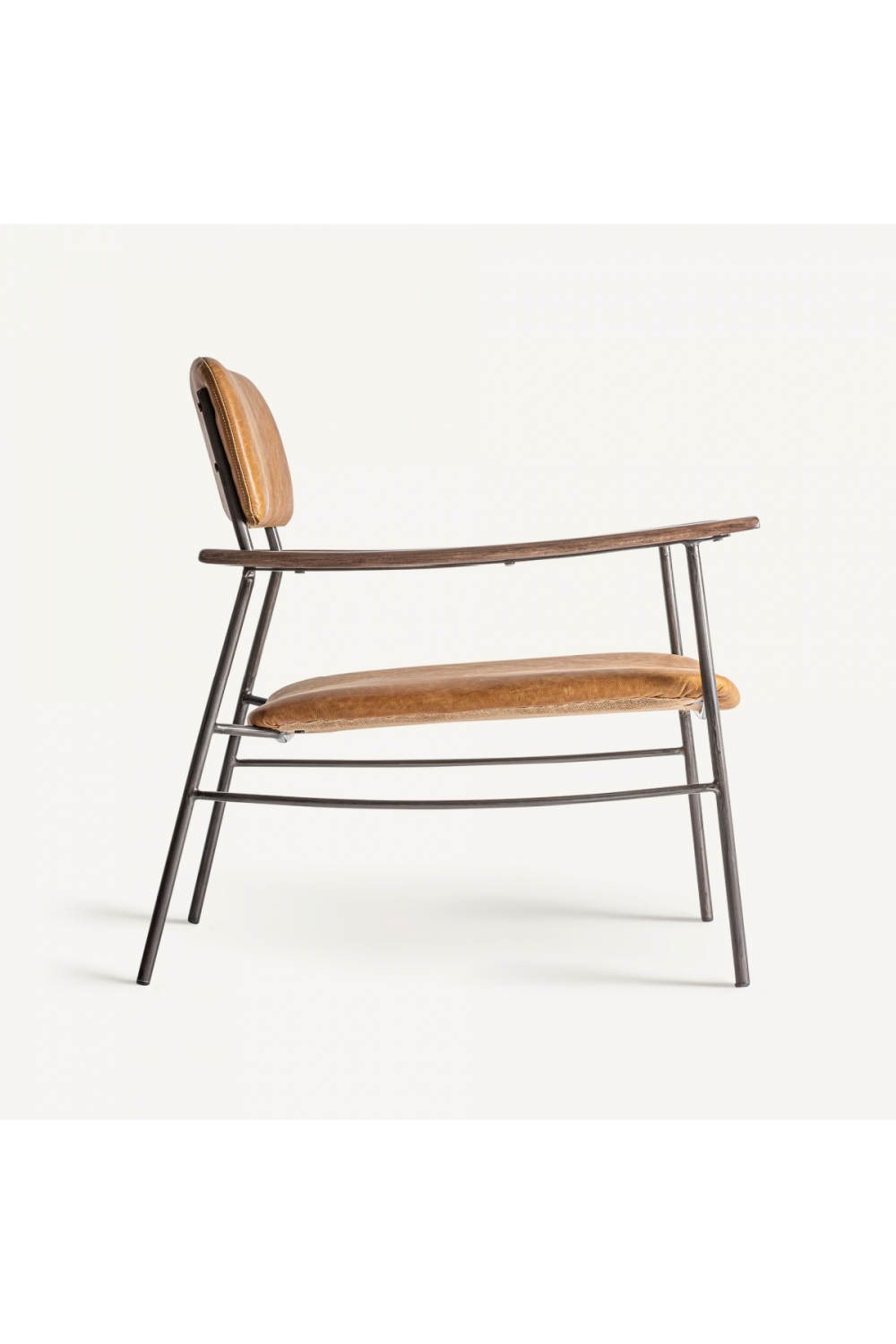 Brown Leather Armchair | Vical Home Waky | Oroa.com