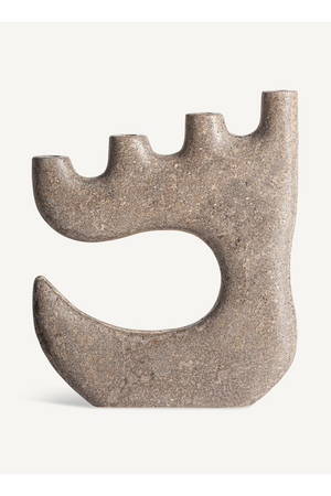 Beige Marble Candle Holder | Vical Home Gael | Oroa.com